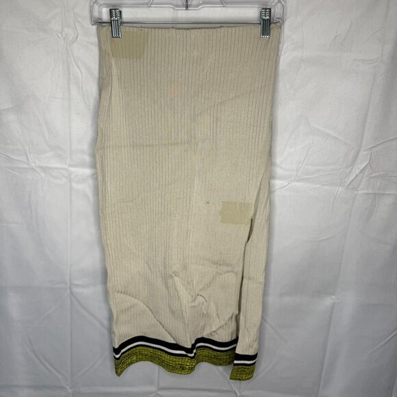Rag & Bone Silver Birch Sheridan Skirt Ivory Size Small New - Picture 2 of 7